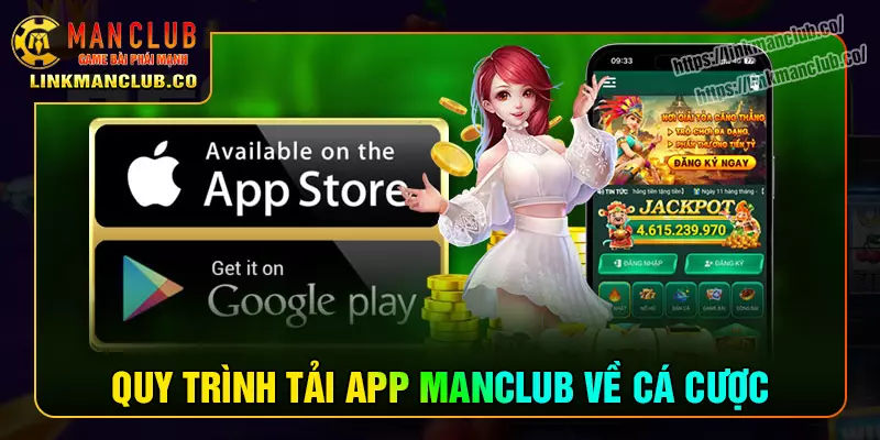 Quy trình tải app manclub siêu dễ cho bet thủ